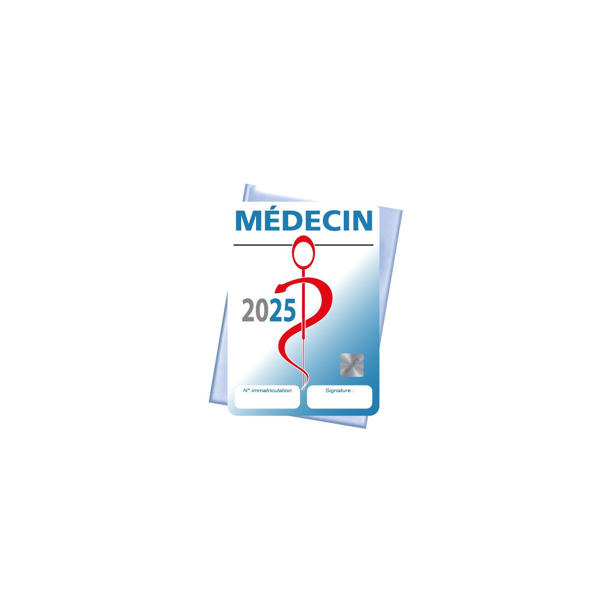 Caducée Médecin 2025