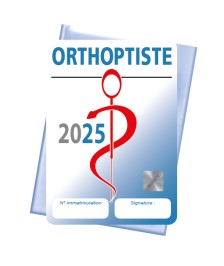 Caducée Orthoptiste 2025