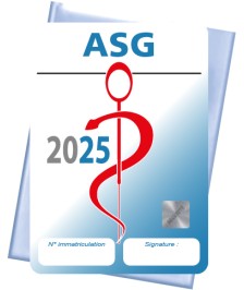 Caducée ASG Assistant de Soins en Gérontologie 2025