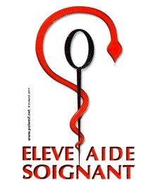 Caducée élève aide soignant