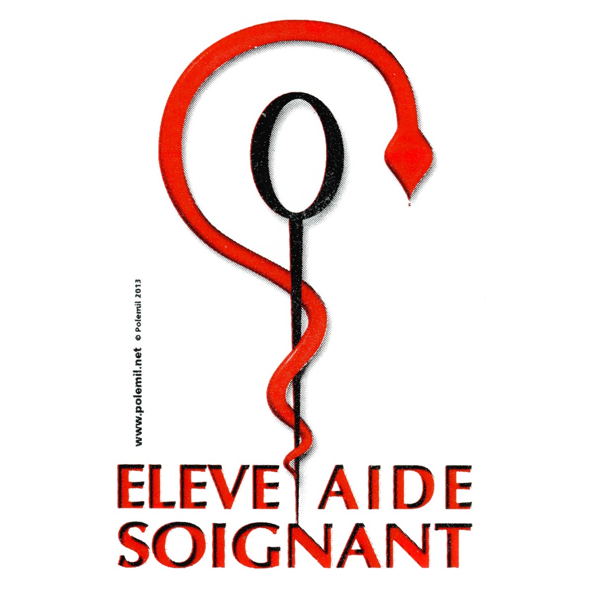 Caducée élève aide soignant